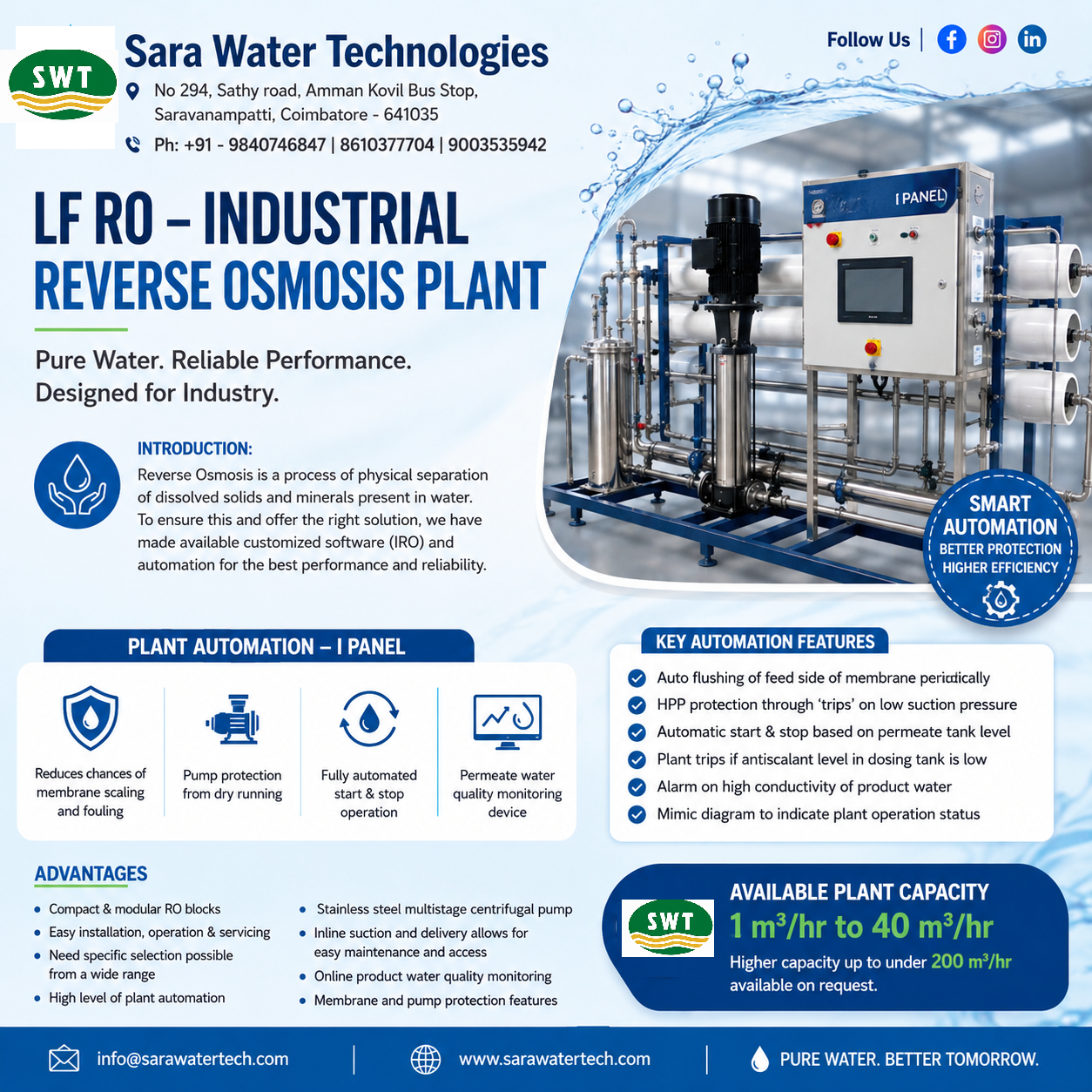 RO Plant Coimbatore